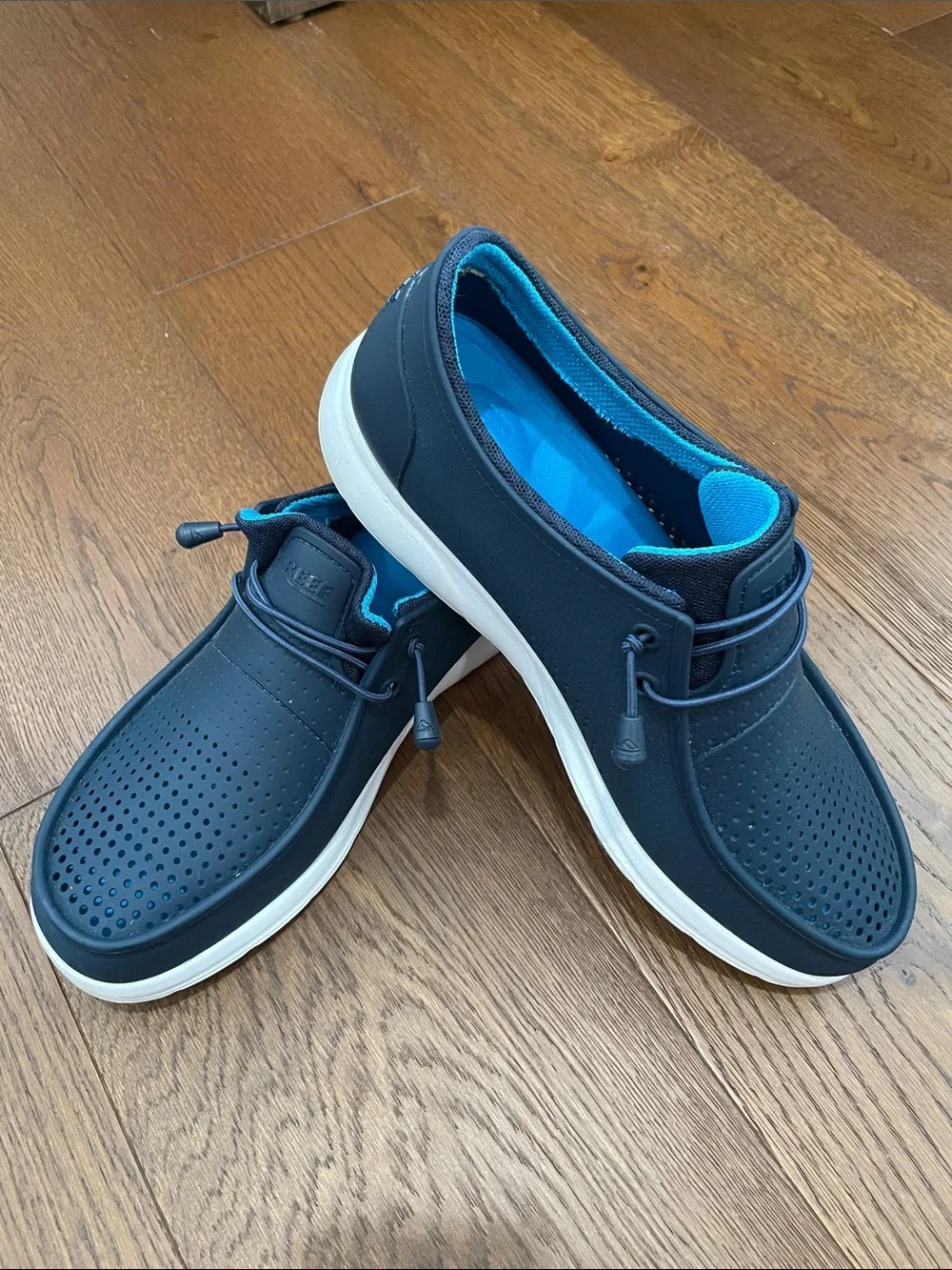 REEF Men’s Size 10 Casual Slip-On Shoes Navy Blue Comfort